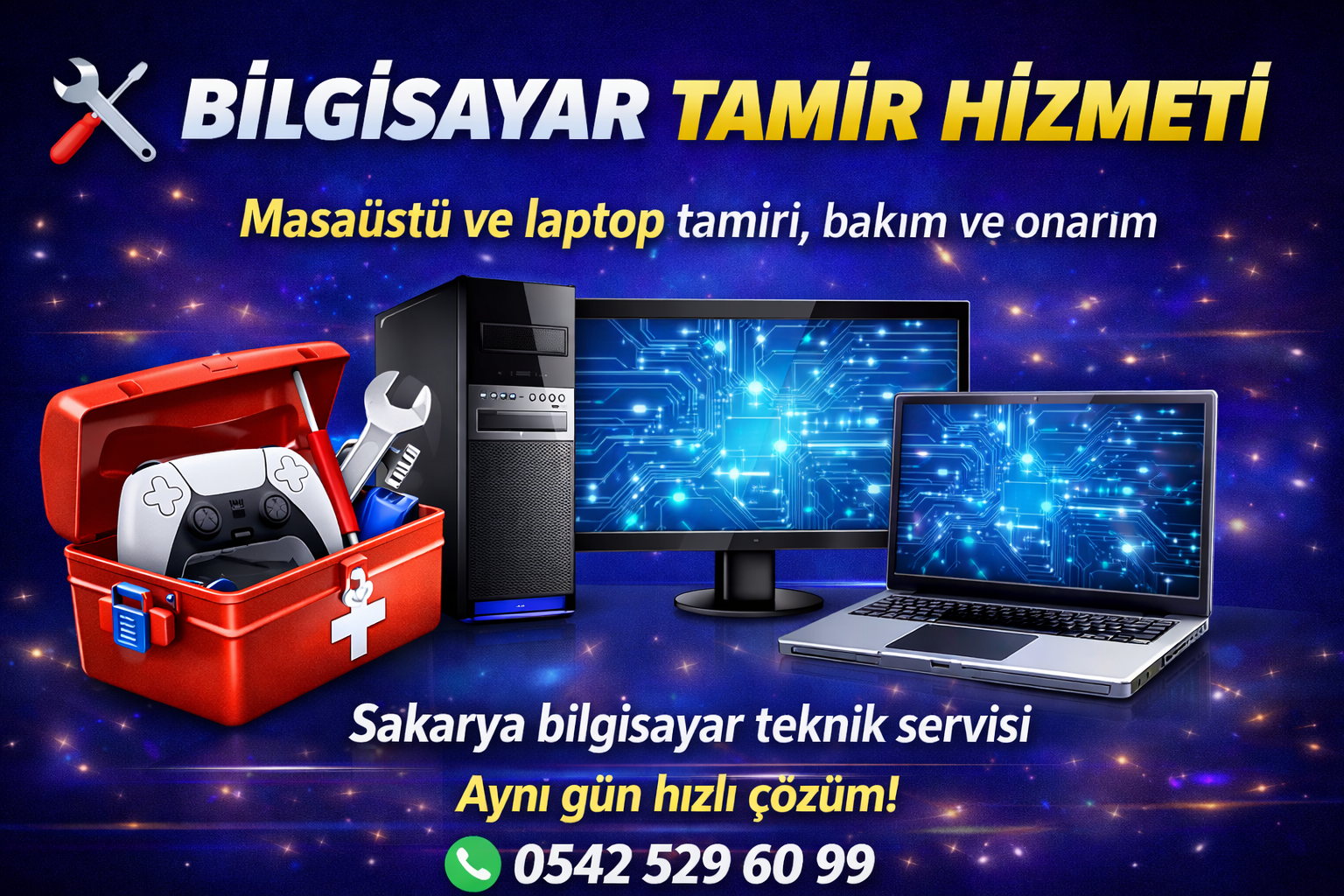 Sakarya Bilgisayar Tamiri Hizmetleri