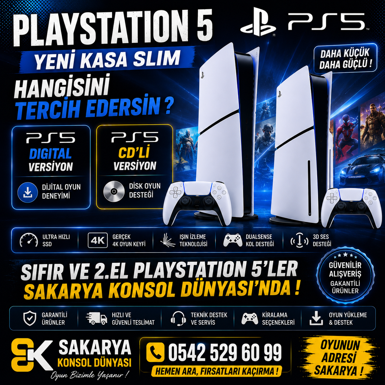 Playstation 5 Satın Alma Rehberi 2026 | Sıfır ve 2.El Playstation Modelleri